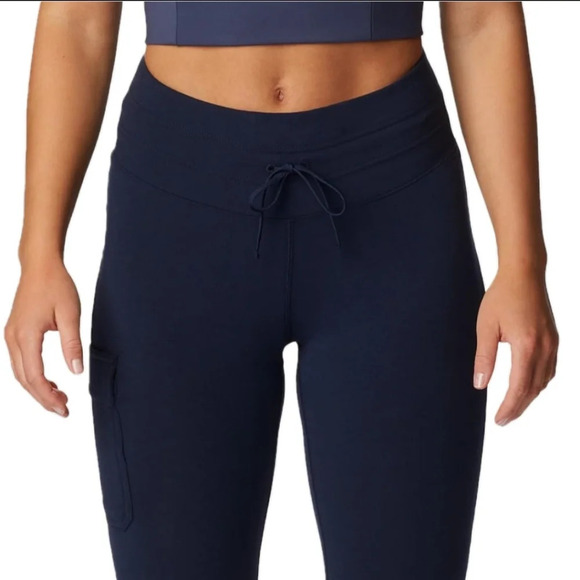🆕Columbia Trek Leggings, Dark Nocturnal - Extra Small - NWT - Picture 1 of 4